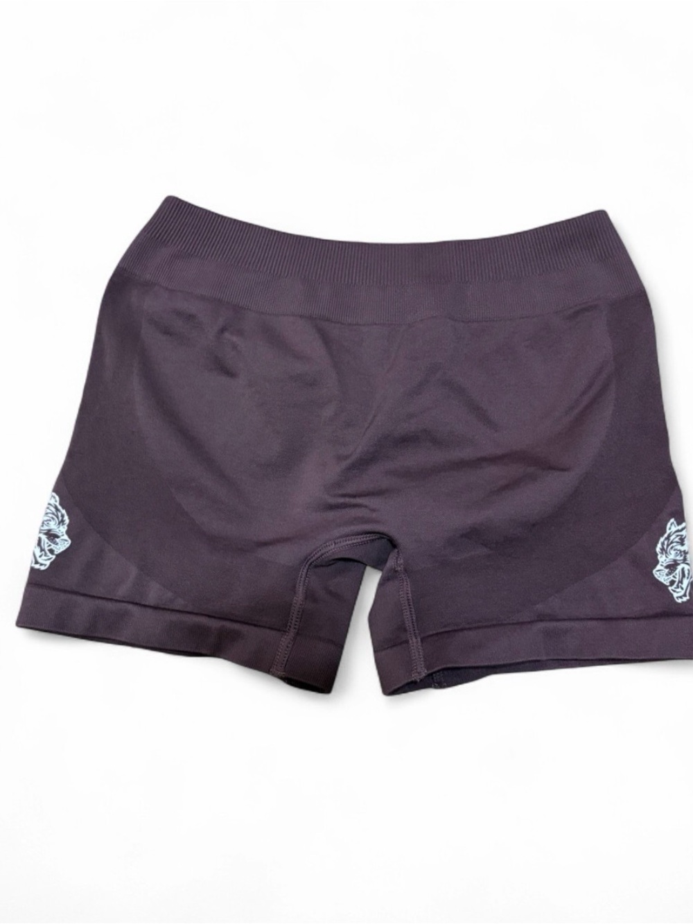 Darc Sport Women's Athletic Shorts in Plum with Side Logo